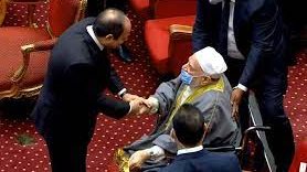 الرئيس عبد الفتاح السيسي والدكتور أحمد عمر هاشم