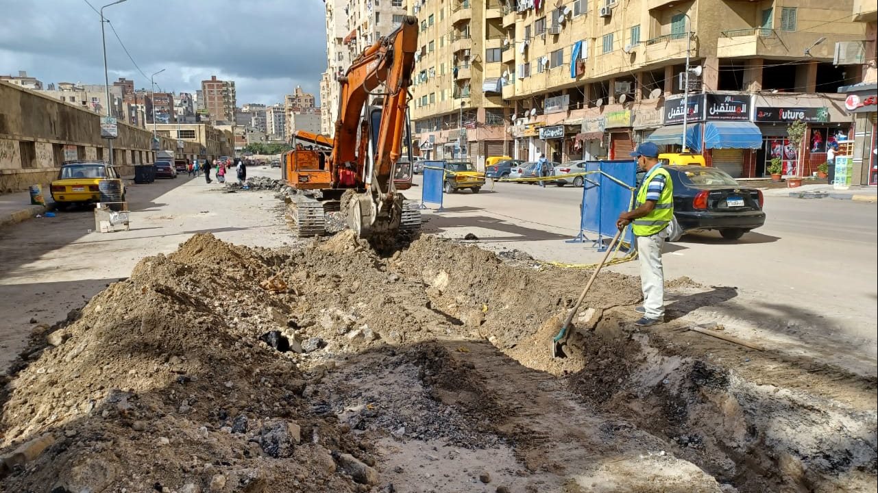 محاكاة لتلافي تراكم مياه الأمطار في الإسكندرية