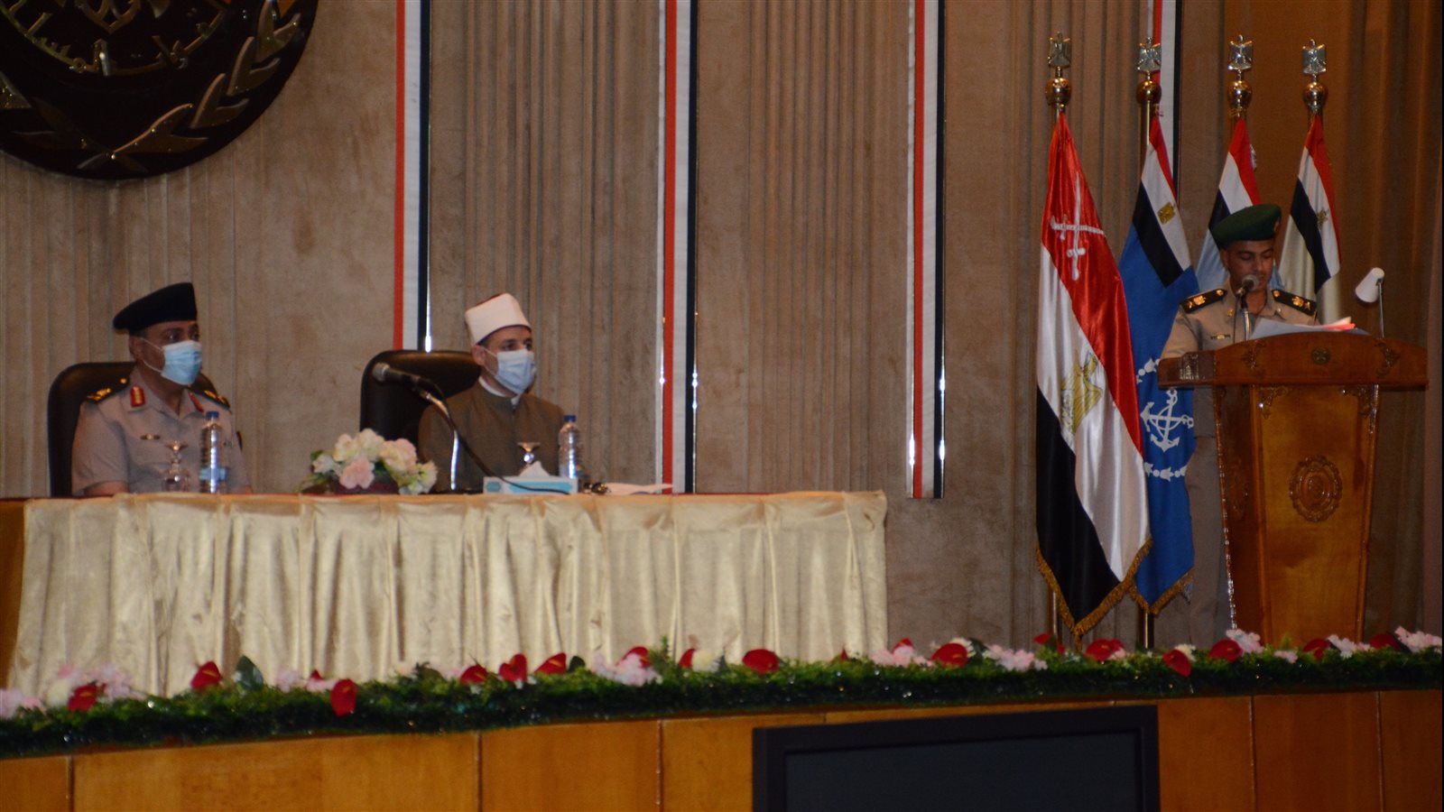 صورة من حفل القوات المسلحة