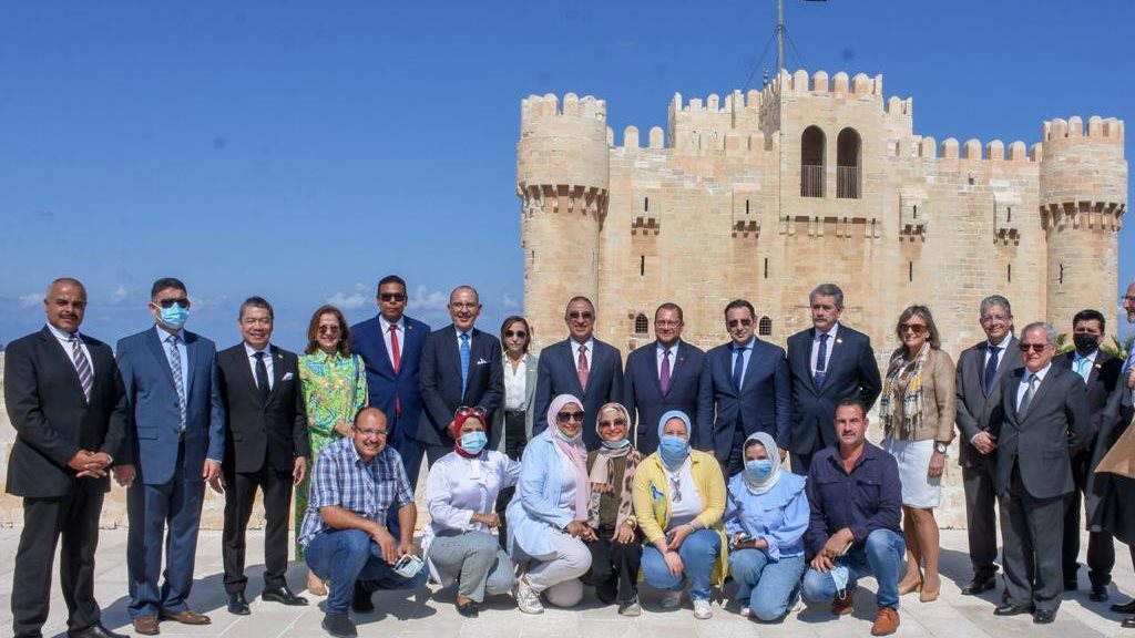 محافظ الاسكندرية يستقبل 17 سفيرًا من الدول الإيبروأمريكية