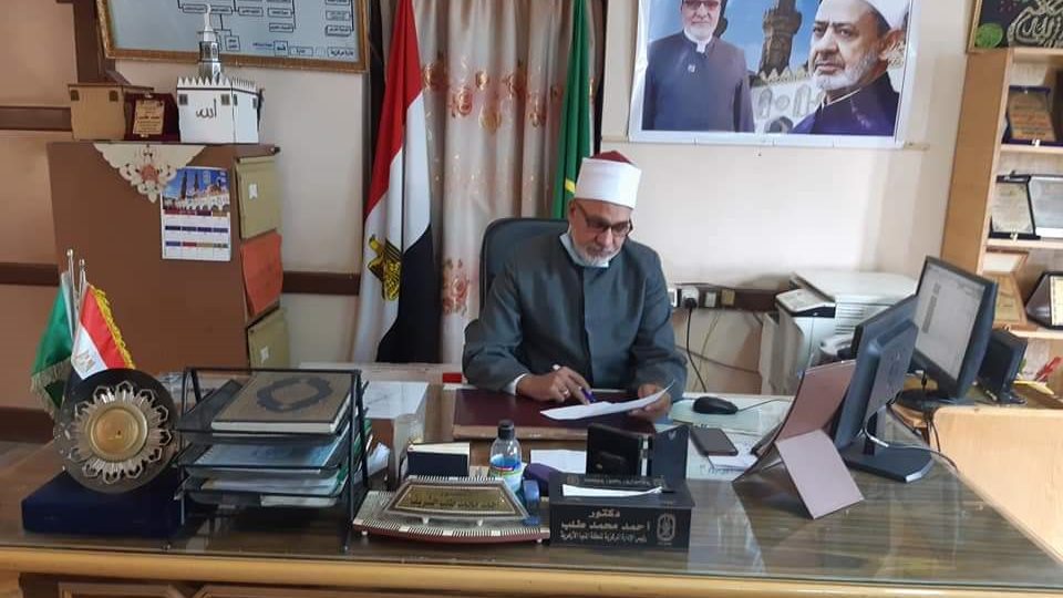 الدكتور أحمد طلب رئيس المنطقة الأزهرية بالمنيا 