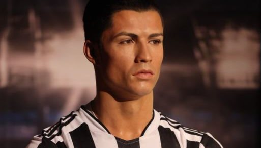 تمثال الشمع للاعب كريستيانو رونالدو