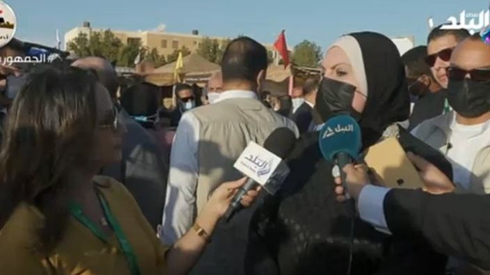الدكتورة نيفين جامع، وزيرة التجارة والصناعة،