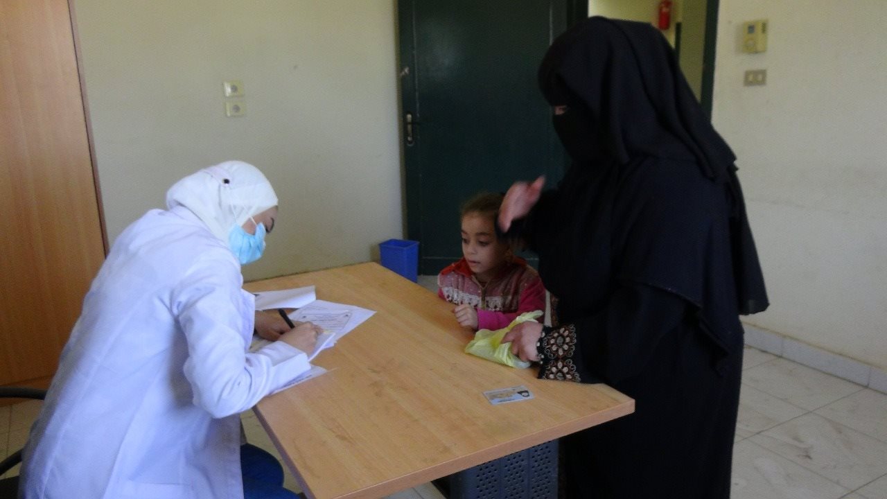 قافلة طبية لجامعة المنيا 