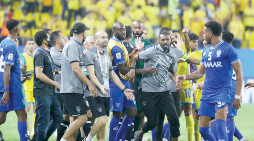 أحداث مباراة الهلال والنصر