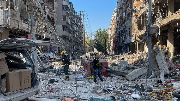 انفجار يدمر حي بالكامل في الصين