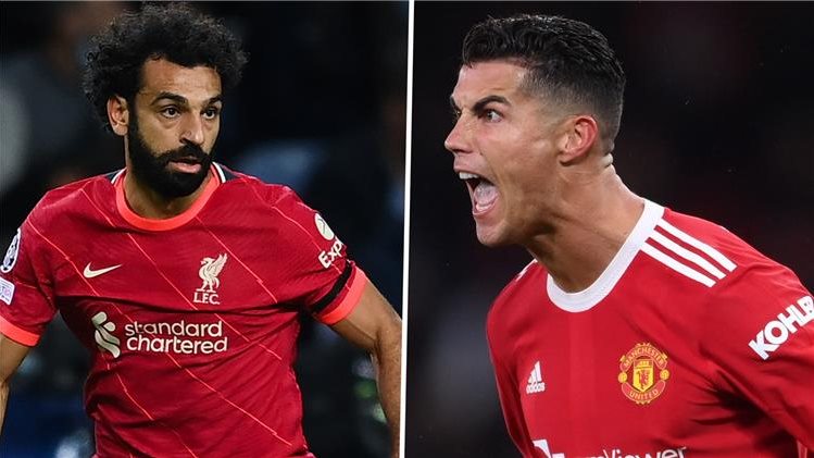 رونالدو وصلاح 