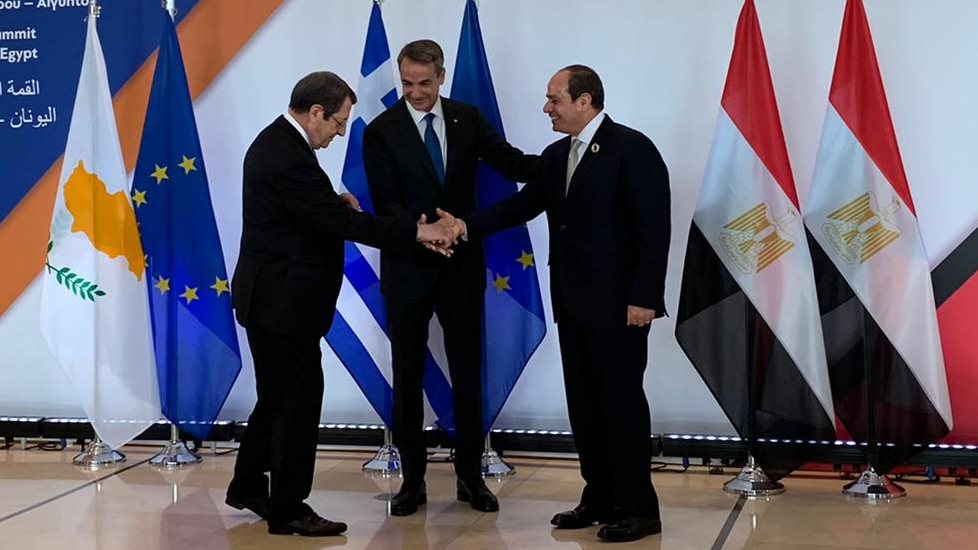 القمة الثلاثية "مصر - اليونان - قبرص"
