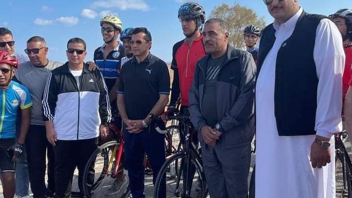 وزير الشباب ومحافظ مطروح يشاركان البحرية احتفالاتها
