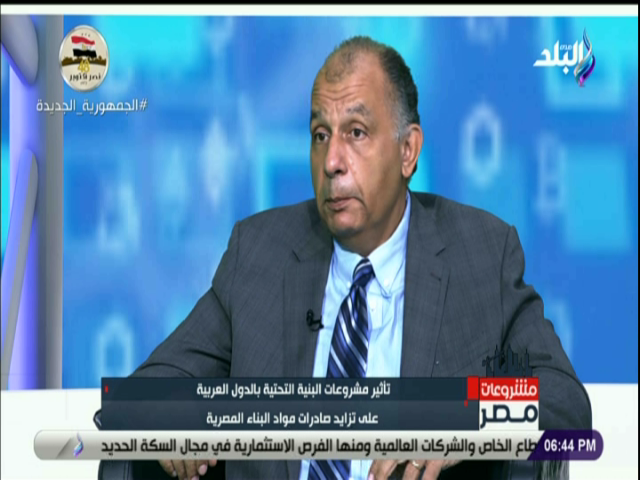  الدكتور وليد جمال الدين رئيس المجلس التصديرى لمواد البناء