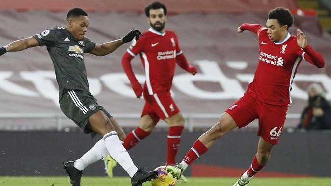 مباراة ليفربول ومانشستر يونايتد
