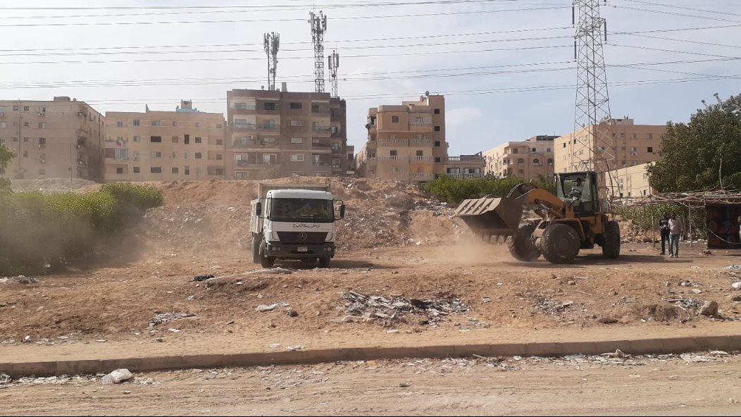 رفع القمامة والمخلفات 