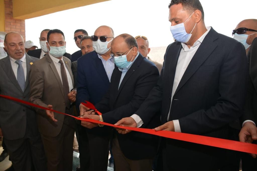 وزير التنمية المحلية ومحافظ الدقهلية 