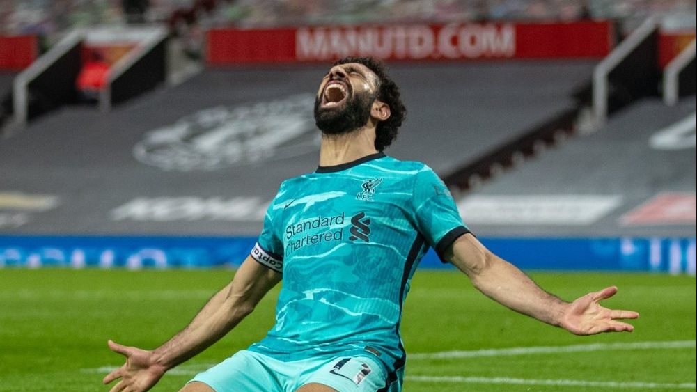 محمد صلاح من ملعب أولد ترافورد