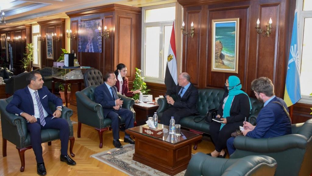 محافظ الإسكندرية يستقبل سفير أستراليا 
