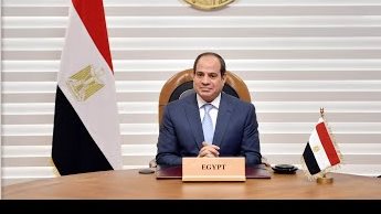جانب من كلمة الرئيس السيسي في أسبوع القاهرة للمياه