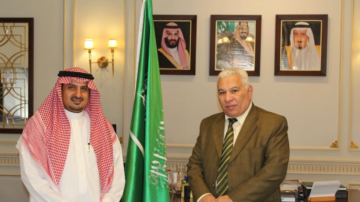 قنصل السعودية في لقاء مع الدكتور محمد سعد