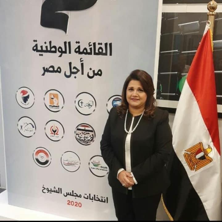 الدكتورة نيفين الأنطوني عضو لجنة الصحة بمجلس الشيوخ