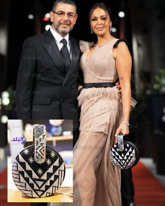 داليا البحيري ترتدي حقيبة سِبا في ختام مهرجان الجونة السينمائي