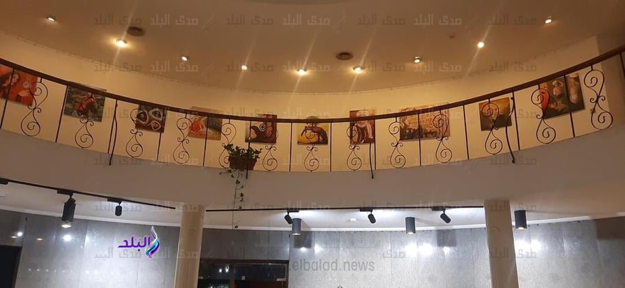 من معرض الفنانة اليمنية سبأ جلاس  (2)