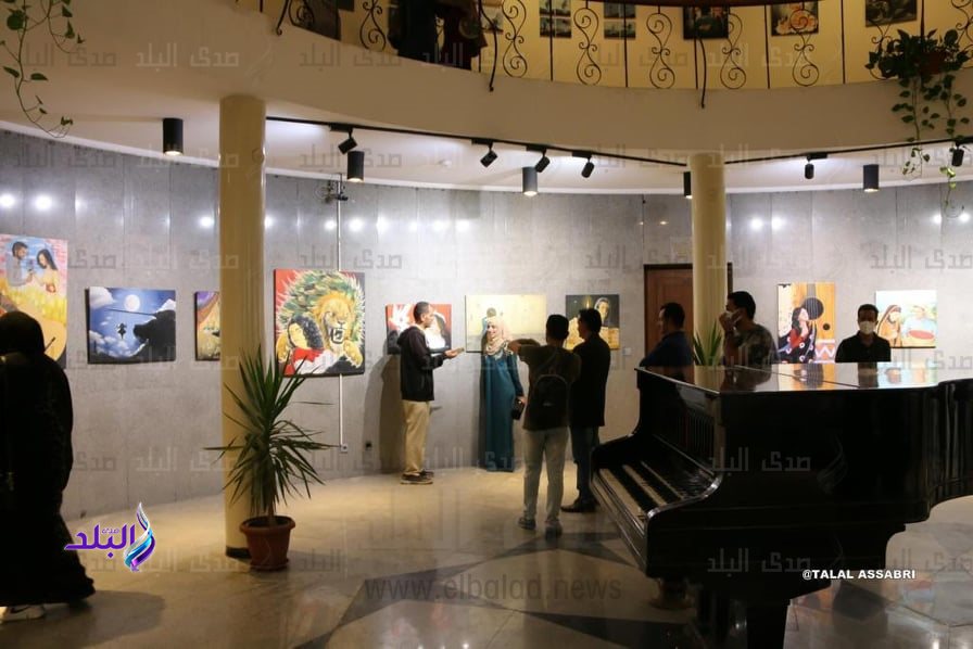 من معرض الفنانة اليمنية سبأ جلاس  (7)