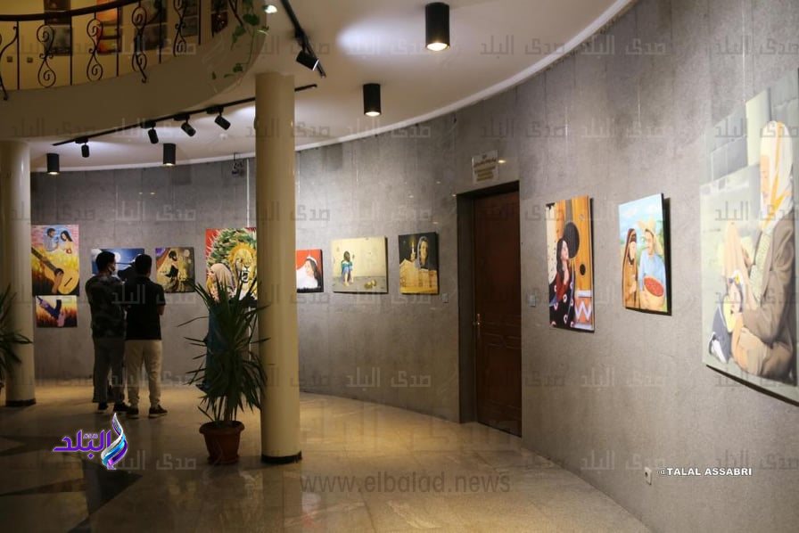 من معرض الفنانة اليمنية سبأ جلاس  (9)