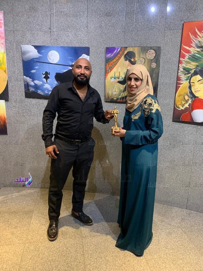 من معرض الفنانة اليمنية سبأ جلاس  (11)