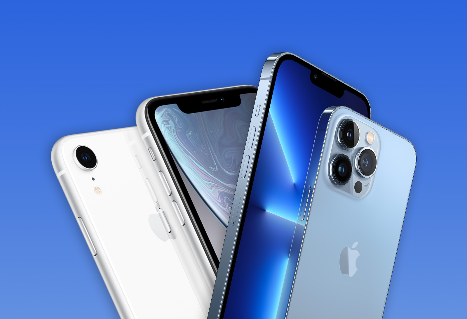 الفرق بين iPhone XR و iPhone 13Pro