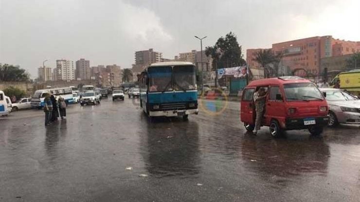 القيادة في الطقس السيء