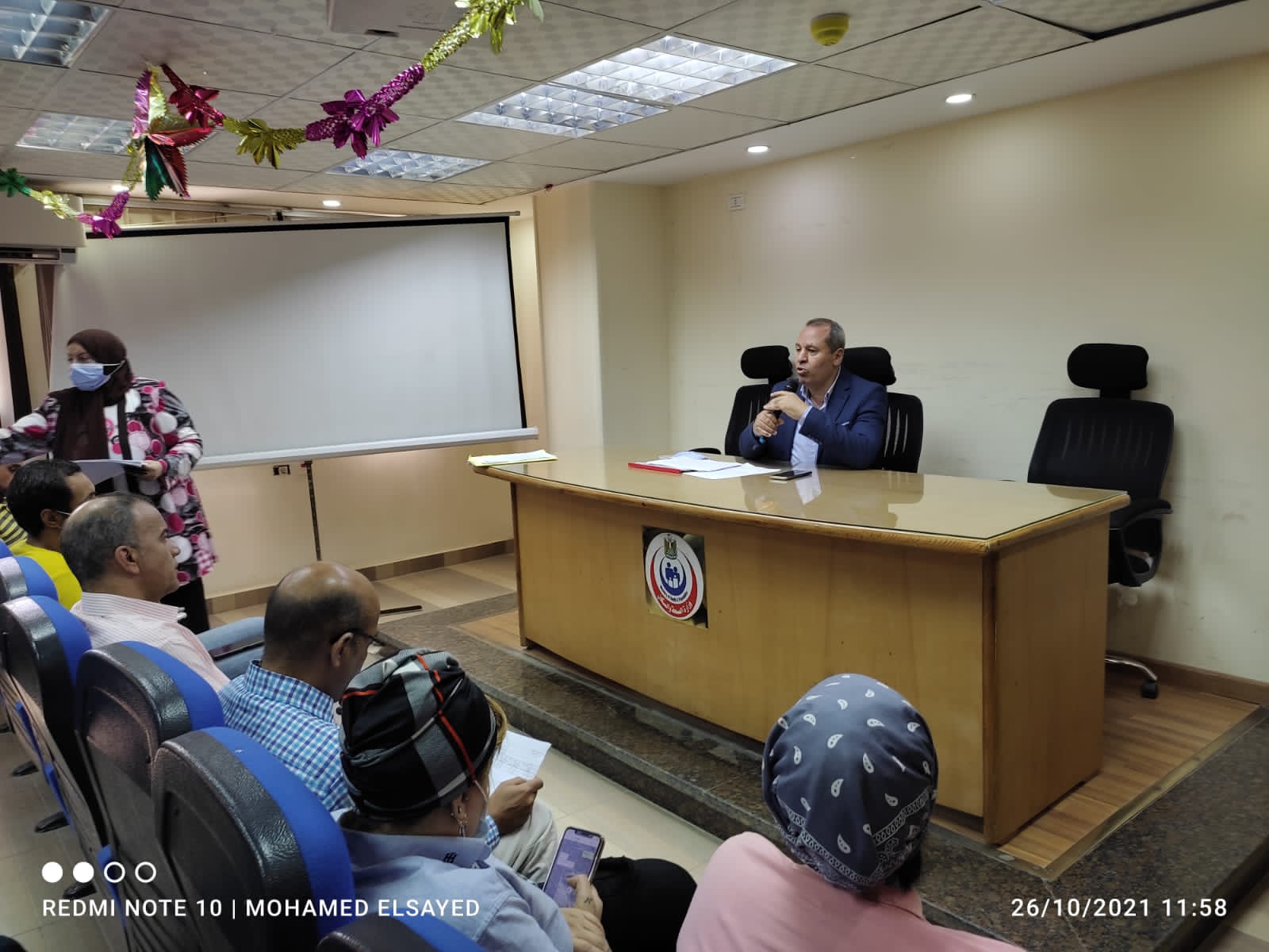 وكيل وزارة الصحة بالدقهلية يجتمع بمديري الادارات الفنية وكيل وزارة الصحة بالدقهلية يجتمع بمديري الادارات الفنية