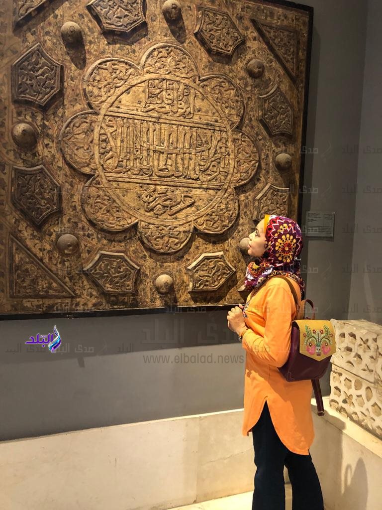 رانيا هلال بالمتحف الإسلامي 1