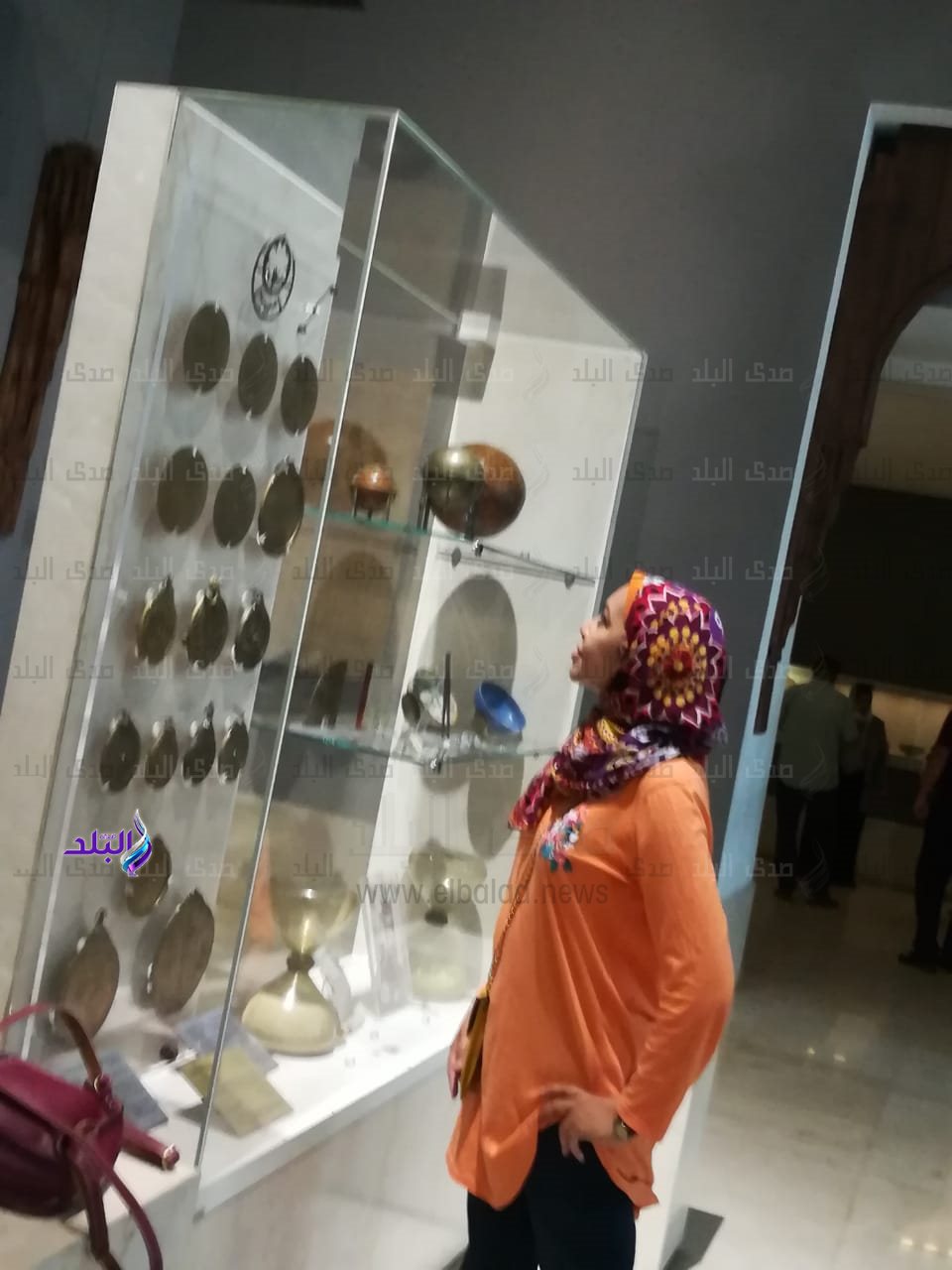 رانيا هلال بالمتحف الإسلامي