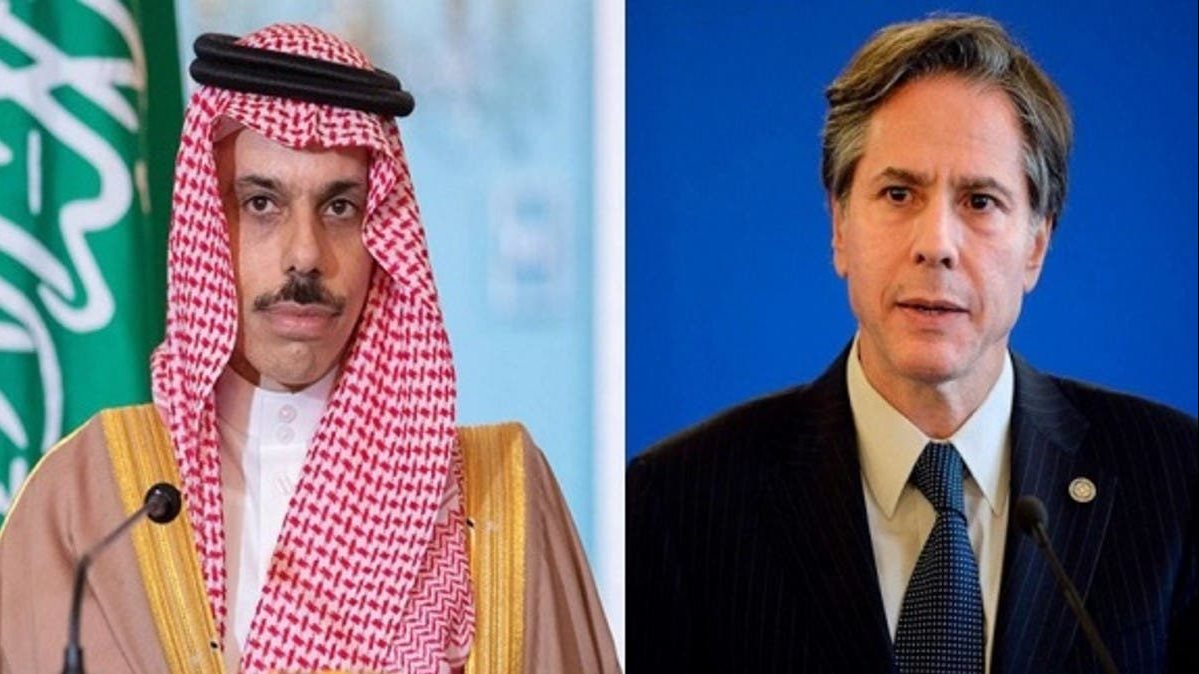 أنتوني بلينكن وفيصل بن فرحان