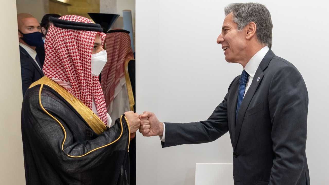 بلينكن يبحث مع نظيره السعودي الأوضاع في السودان