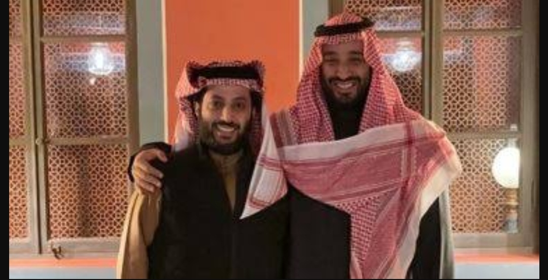 الأمير محمد بن سلمان وتركي آل الشيخ