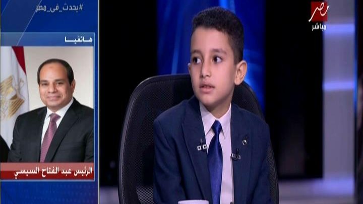 مداخلة الرئيس السيسي مع الإعلامي شريف عامر