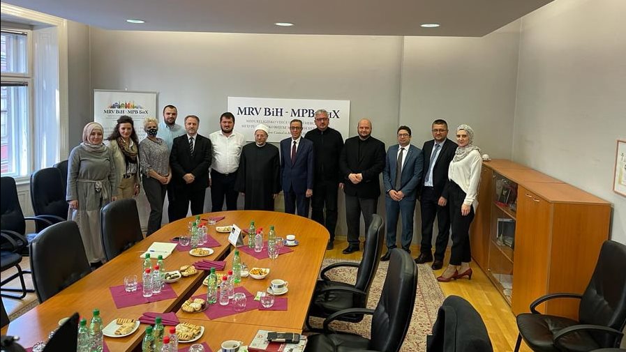 حضور مفتي الجمهورية مجلس الحوار بين الأديان بالبوسنة 