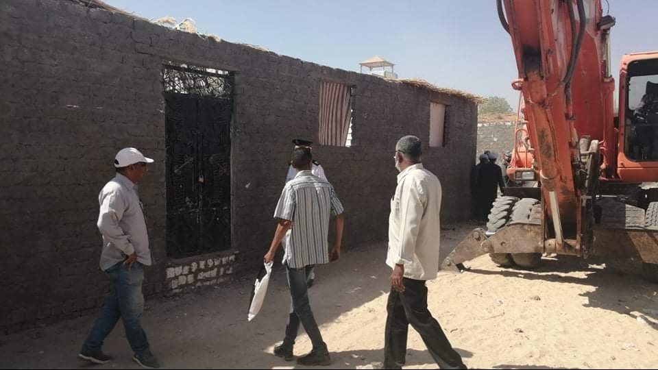 ازالات فى المهد بمدينة الاقصر 