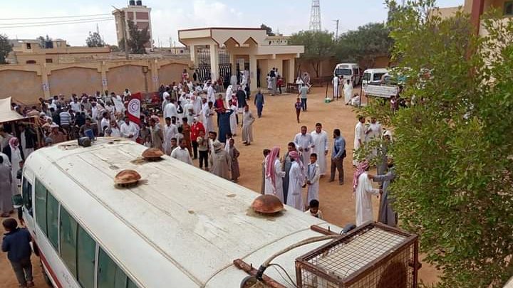 قافلة طبية بمدينة النجيلة 