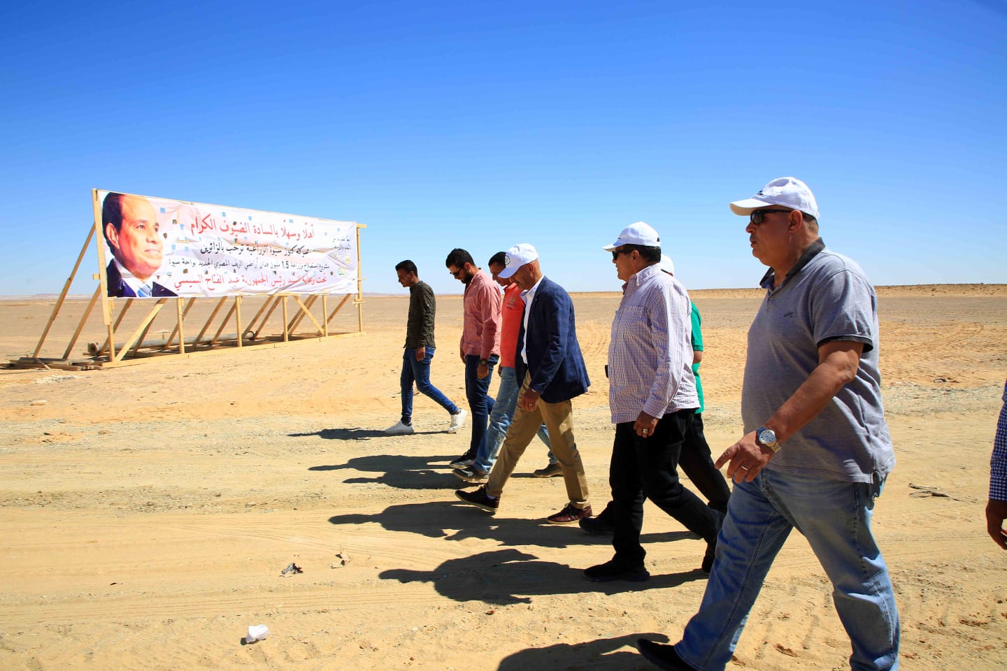 افتتاح أكبر مزرعة للإنتاج الزراعى والحيوانى والصناعات المكمل