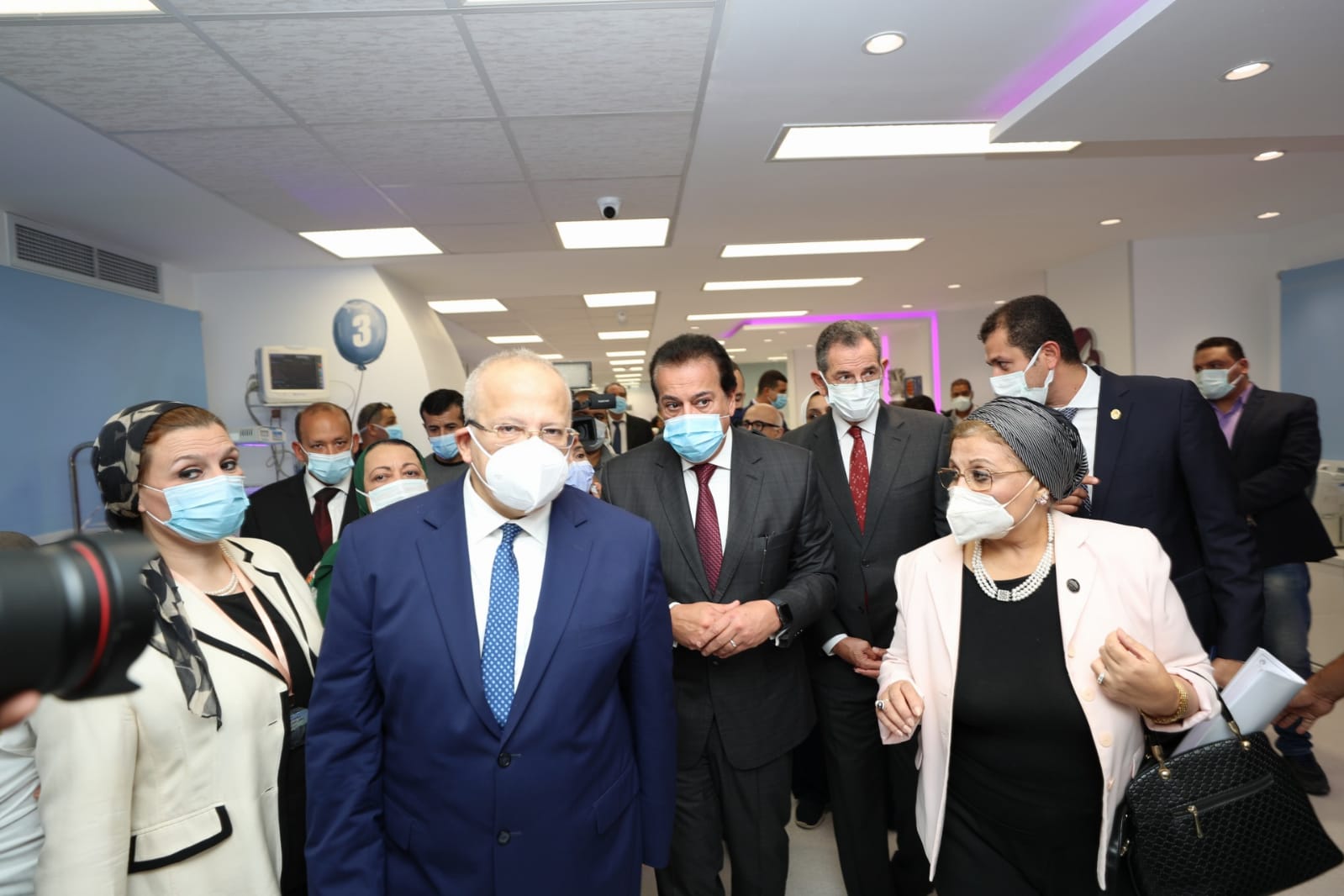افتتاح أكبر وحدة لرعاية حديثي الولادة بابو الريش