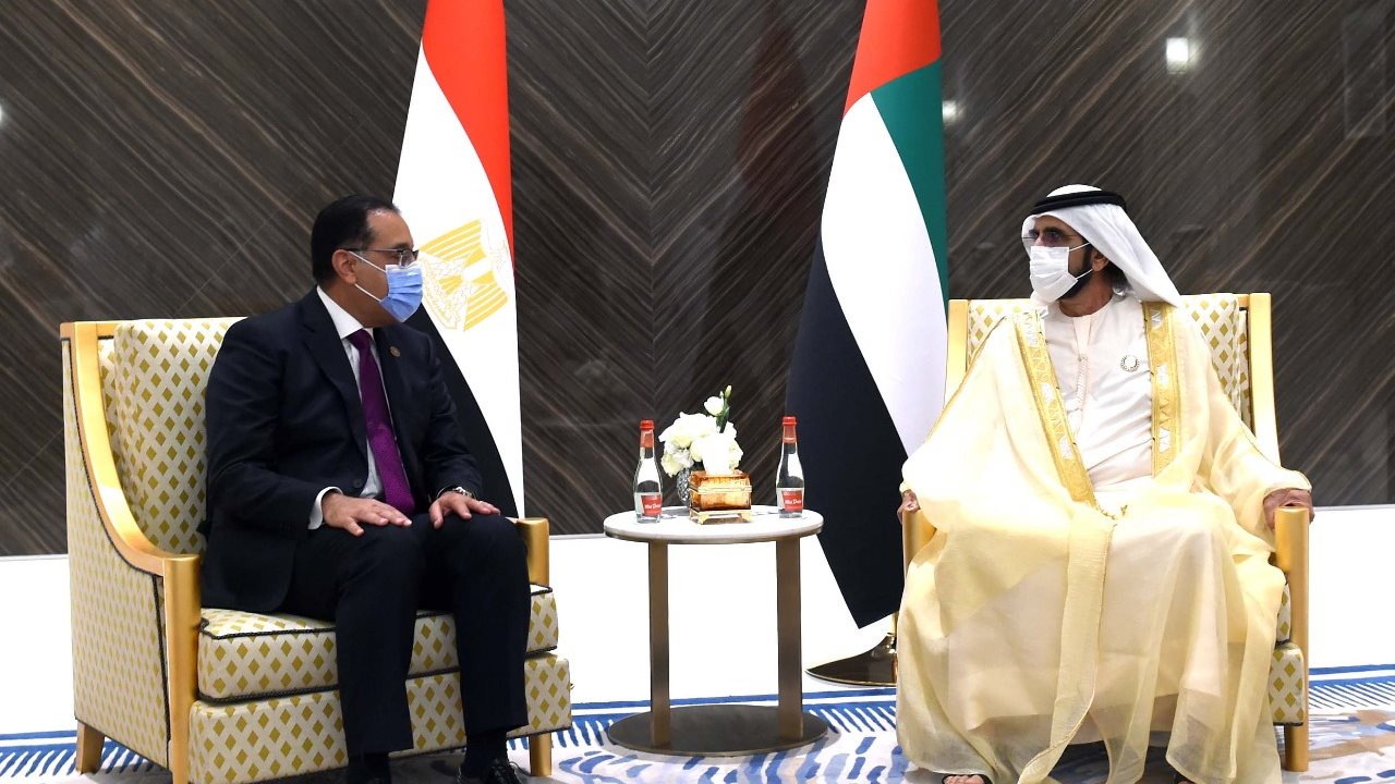 رئيس الوزراء خلال لقائه محمد بن راشد
