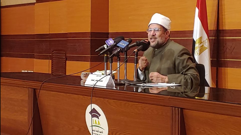 وزير الأوقاف الدكتور محمد مختار جمعة 