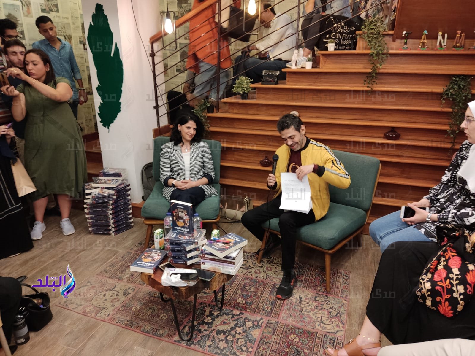 من حفل توقيع رواية السندباد الأعمى  (1)