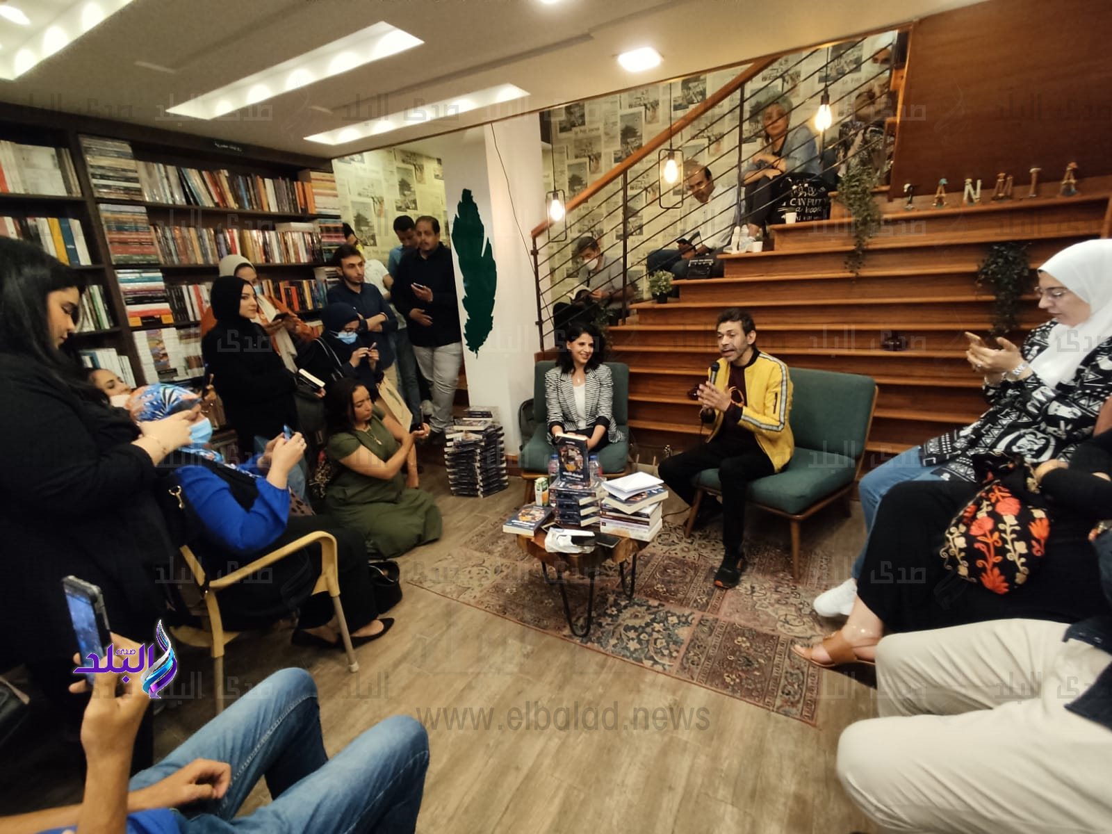 من حفل توقيع رواية السندباد الأعمى  (9)