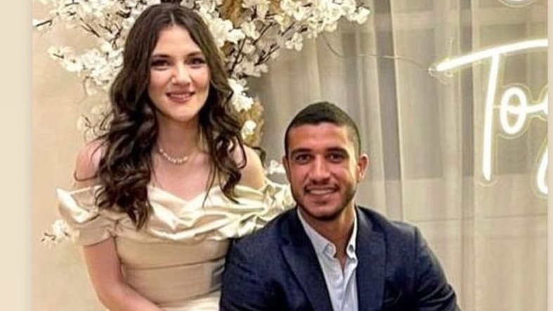 رامي ربيعة وخطيبته