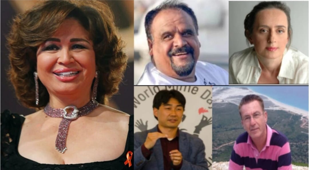 أعضاء لجنة تحكيم العروض الدولية 