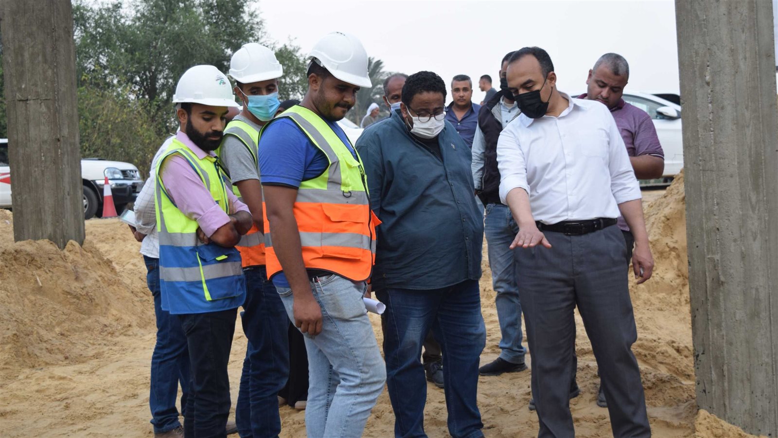 نائب محافظ المنيا يتابع مشروعات حياة كريمة 