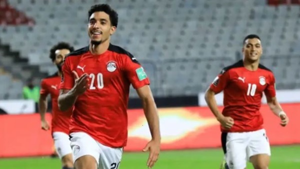 عمر مرموش لاعب منتخب مصر