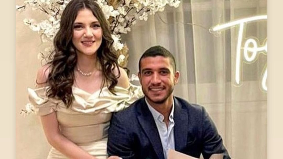 رامي ربيعة وخطيبته